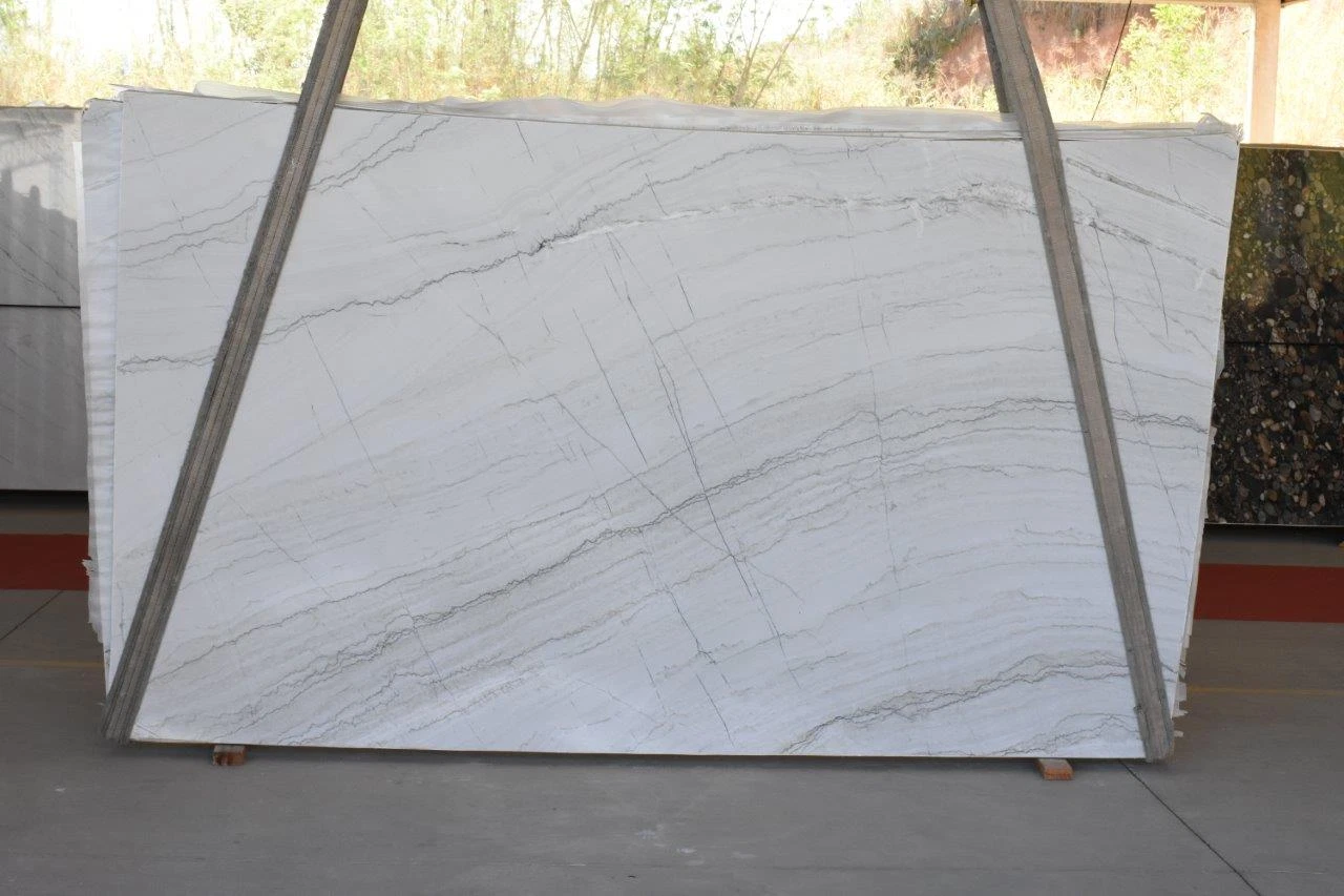White Santorini Slabs | TradeScout